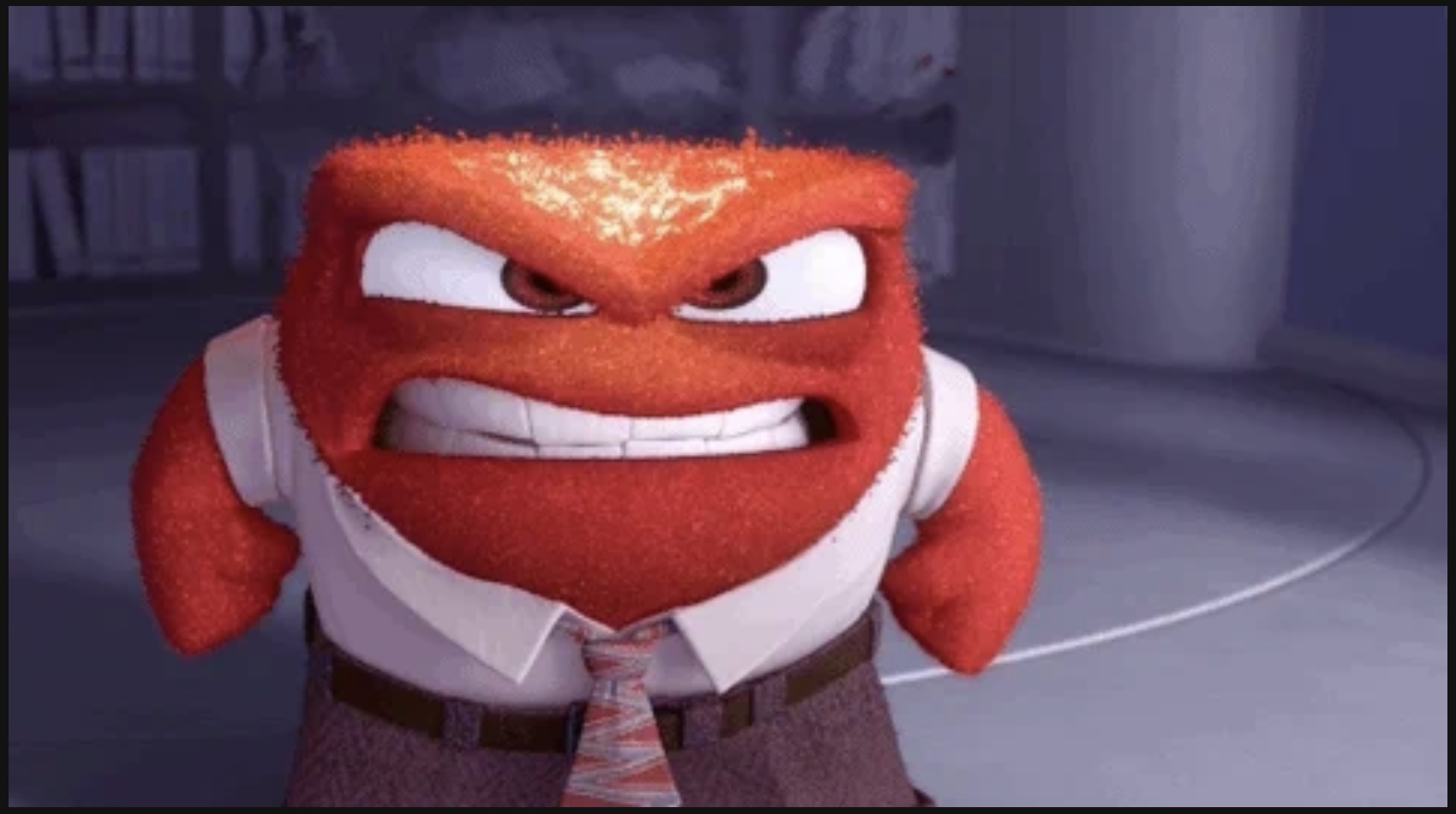 Anger from Disney's Inside Out